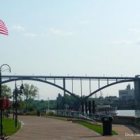a view of smith avenue high bridge from harriet island park, Сант-Пол