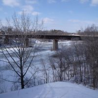 Railway bridge over the Mississippi River, Скилин