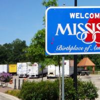 Welcome to Mississippi, I20 - Lauderdale, Mississippi., Бэй Спрингс
