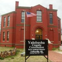 Yalobusha County Courthouse, Coffeeville, Mississippi, Вейр