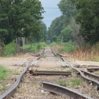 Railroad Tracks in Tutwiler, Mississippi, Глендора
