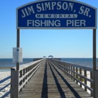 Jim Simpson Sr., Pier --Long Beach, MS--, Лонг Бич