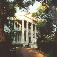 1851 "Stanton Hall", building material shipped here from Europe, Natchez Ms, scanned 35mm (8-9-2000), Натчес