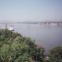 Mississippi River in Natchez, Mississippi, USA, Натчес