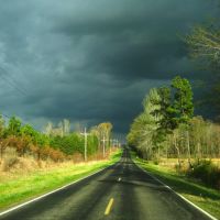 tank road facing east in south hinds county, mississippi, Силвер-Крик