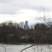 The Sheffield Water Tower from across the Tennessee River, Смитвилл