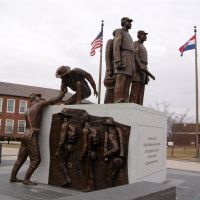 Soldiers Memorial, Lincoln University, Jefferson City, MO, Джефферсон-Сити