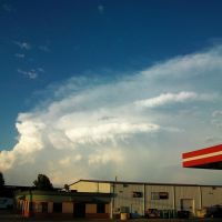 storm clouds northeast of Jefferson City, MO, Джефферсон-Сити