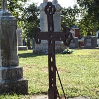 iron cross, St Peters cemetery, Jefferson City, MO, Джефферсон-Сити