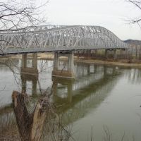 US54/US63 bridges over Missouri River, Jefferson City, MO, Джефферсон-Сити