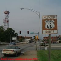 Route 66 sign, Джоплин