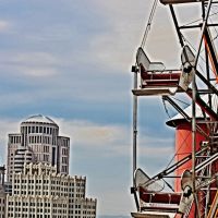 Ferris Wheel on the Roof of City Museum - St. Louis, Нортвудс
