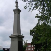 civil war monument, Paola Park Square, Paola, KS, Харвуд