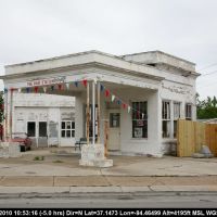 Route 66 - Missouri - Webb City - Old converted gas station, Эйрпорт-Драйв