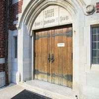 Door, Court St. Methodist Church, Бичер