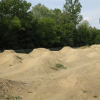 Dirt bike jump course in Bandemer Park, Варрен