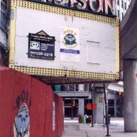 Madison Theater marquis, 2004, Детройт