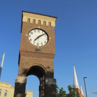 Iconic clock tower of Jackson, Джексон