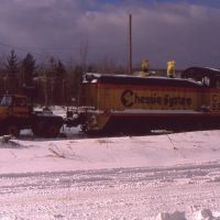 Locomotive at Hatchs Crossing-1989/90, Есканаба