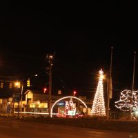 Holiday Lighting on Michigan Avenue, Inkster, Michigan, Инкстер