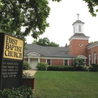 First Baptist Church, 1110 West Cross Street, Ypsilanti, Michigan, Ипсиланти