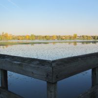 The starting point of the board walk in North Bay Park, Ипсиланти