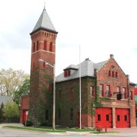 Old Fire Station Historic Structure, (1898), 102 West Cross Street, Ypsilanti, Michigan, Ипсиланти