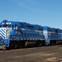 Great Lakes Central Motive Power in Cadillac, MI yard, October 2011, Кадиллак