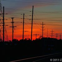 Sunset behind the tracks, Кентвуд