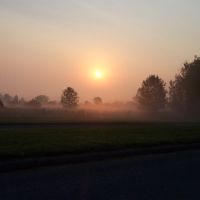 Morning fog, Маунт-Моррис