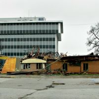 Fire damage / Ausmasse des Hurricanes: Vom Feuer zerstoert, Порт-Гурон