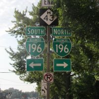 West end of M43 in South Haven, Саут-Хейвен