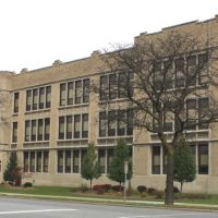 Theodore Roosevelt High School, 1923, 540 Eureka Road, Wyandotte, Michigan, Саутгейт