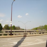 eastbound Robert T. Longway Boulevard bridge over I-475, Флинт