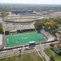 Atwood Stadium from Helicopter, Флинт