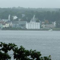 View across the bay at Bucksport, Maine, Бакспорт