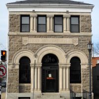 First National Bank, Historic National Road, 705 Frederick Road, Catonsville, MD, built 1902, Катонсвилл