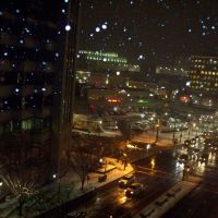 First snow fall in silver spring, Силвер Спринг