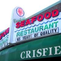 Crisfields Seafood Restaurant‎, 8012 Georgia Avenue, Silver Spring, MD 20910, built 1945, Силвер Спринг