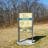 Fort Slocum historical marker, Civil War Defenses of Washington, 1861-1865, Fort Slocum Park, 5700 Kansas Avenue NW, Washington DC, Чиллум