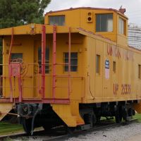 Union Pacific Railroad Caboose No. 25335 on display at Cozad, NE, Беллив