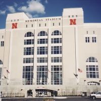 Memorial Stadium, Home to the Nebraska Cornhuskers in Lincoln Nebraska, Линкольн