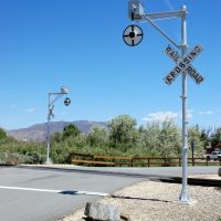 Wig-Wag Crossing Signal at Carson City, NV, Карсон-Сити