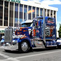 Reno, Virginia St; Car Parade, Customised Truck, Рино