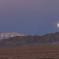Moonrise over Big Smoky Valley - 200712LJW, Хавторн