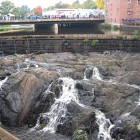 Falls in front of mill building, Довер