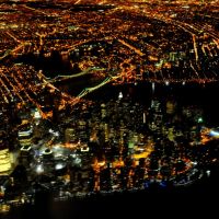 New York City; South of Manhattan, Brooklyn, Manhattan & Williamsburg bridges, Джерси-Сити