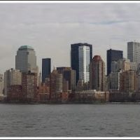 Manhattan from the Hudson River, Джерси-Сити