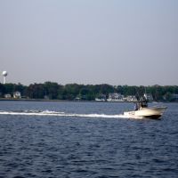 speed boat on the Toms River, Пайн-Бич