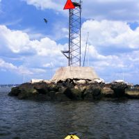 Tower - Red 8 Light - Raritan River Cutoff - Raritan Bay - Perth Amboy, NJ - 7.16.2011, Перт-Амбой